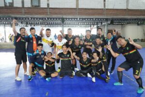 Tim Kaltim Tundukan Papua dengan skor 5-3 dalam Laga Futsal Porwanas Malang, Selasa (22/11/2022).
