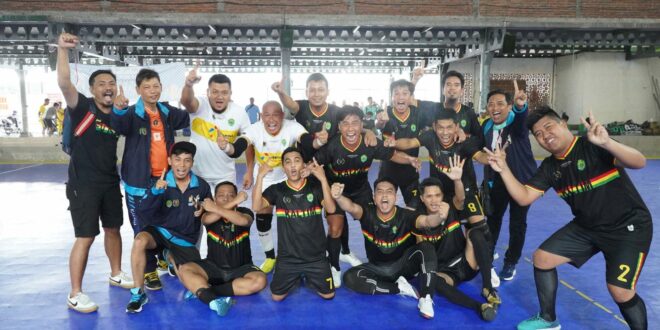 Tim Kaltim Tundukan Papua dengan skor 5-3 dalam Laga Futsal Porwanas Malang, Selasa (22/11/2022).