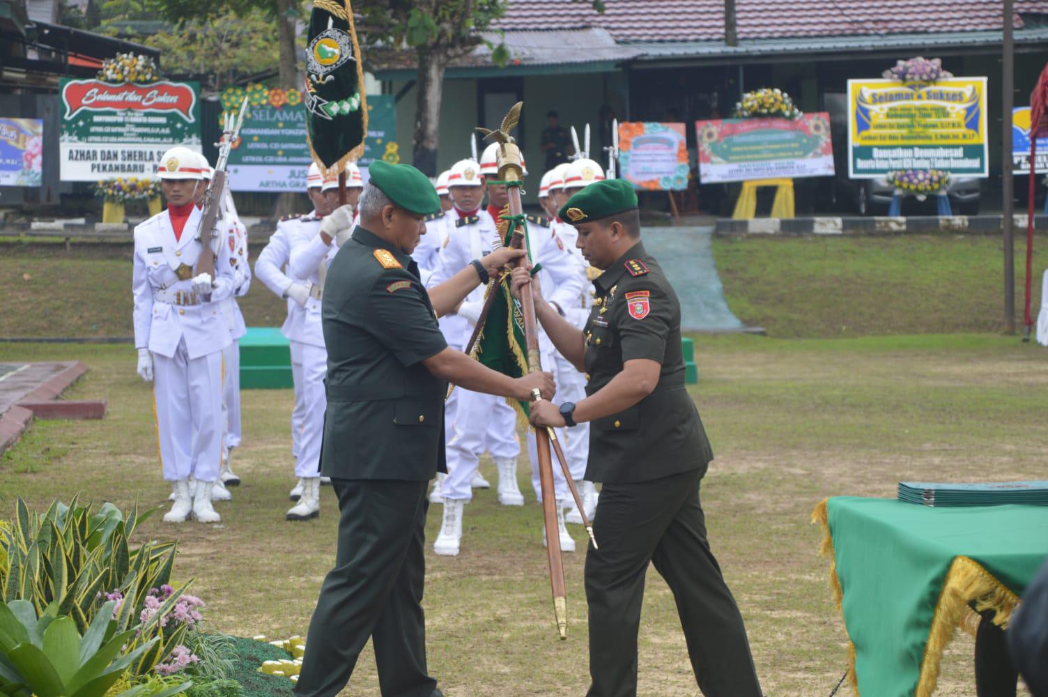 Sertijab Komandan Yonzipur 17 AD