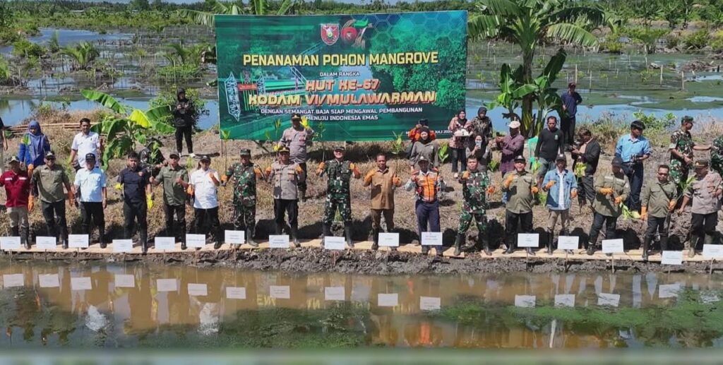 penanaman mangrove Muara Jawa