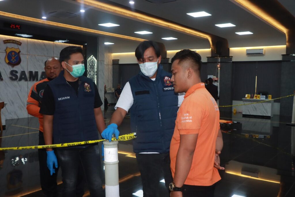 Lomba Olah TKP Polresta Samarinda