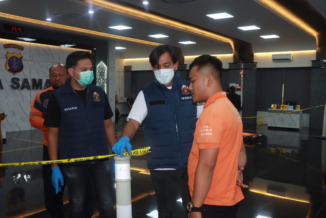 Lomba Olah TKP Polresta Samarinda