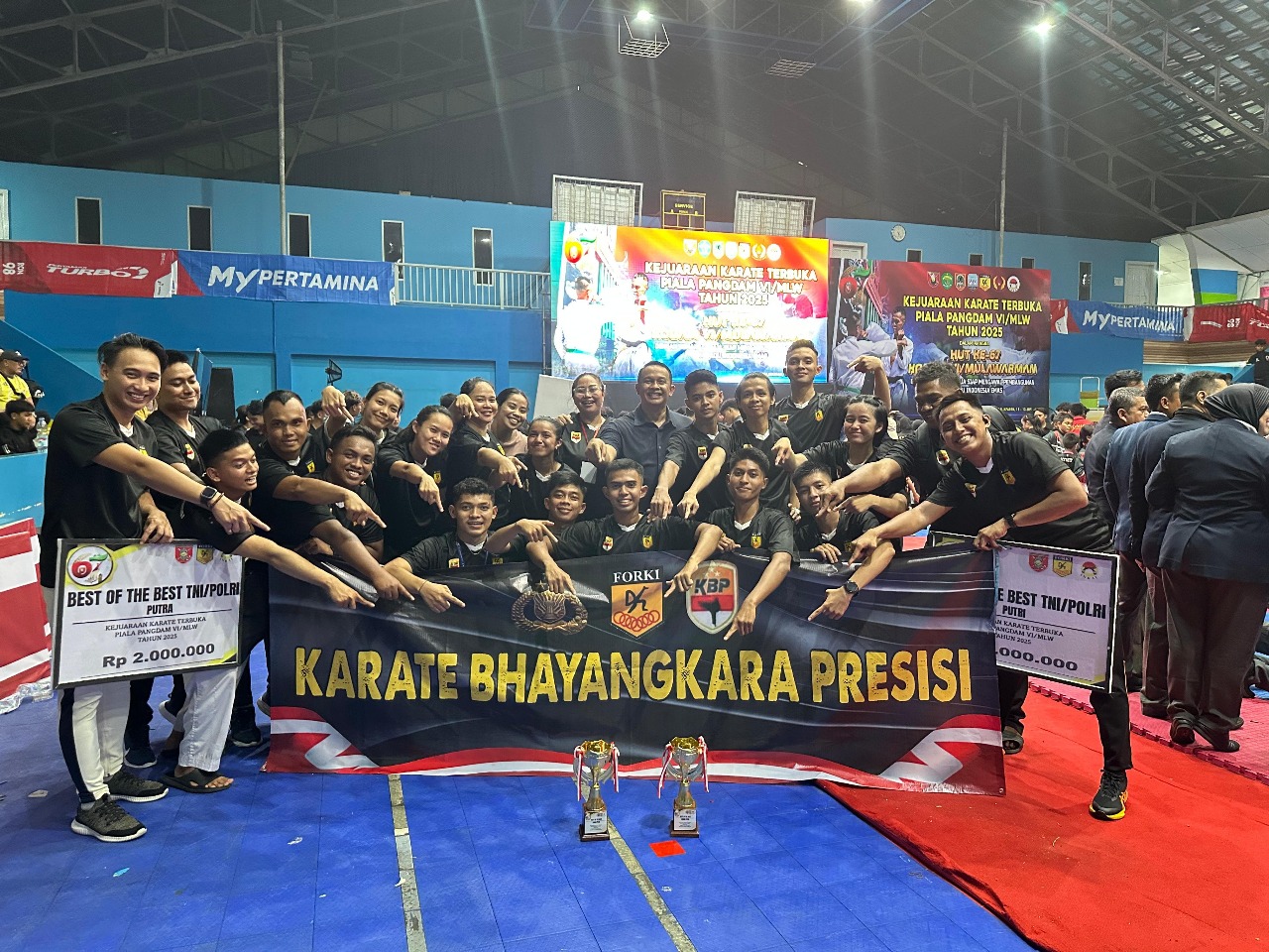 Tim Karate Bhayangkara Polda Kaltim