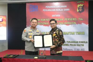 Polda Kaltim kerja sama BRI