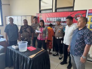 pemusnahan sabu Balikpapan