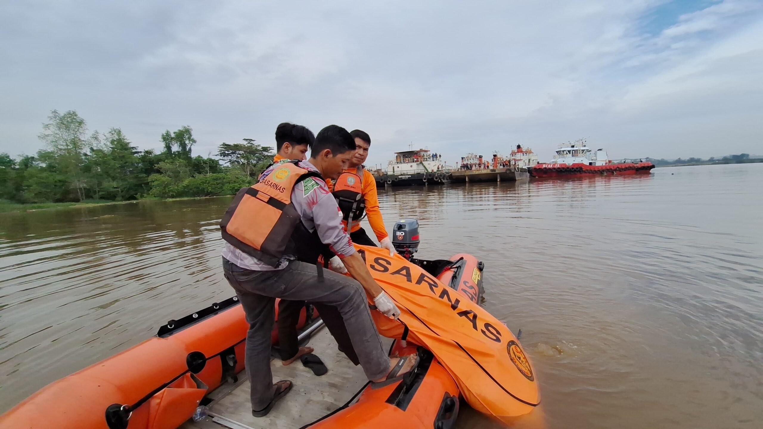 korban tenggelam sungai mahakam