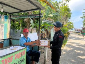 bantuan sembako Brimob Kaltim