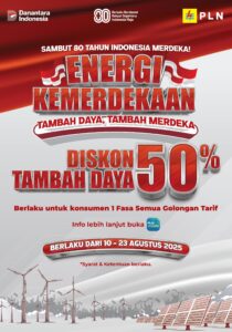 PLN diskon tambah daya 2025
