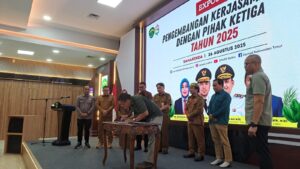MoU lima desa Kukar