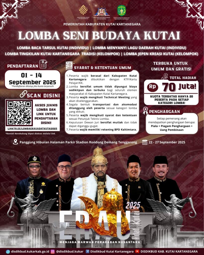 Lomba Seni Budaya Kutai 2025