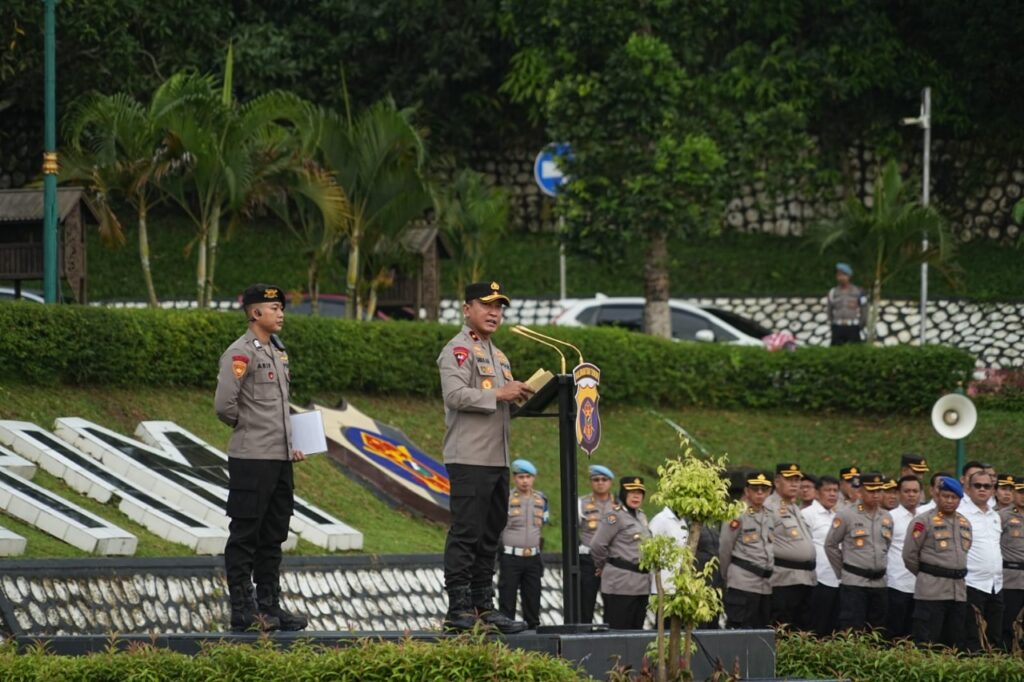 Wakapolda Kaltim apel pagi