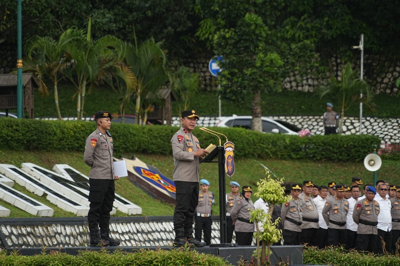 Wakapolda Kaltim apel pagi
