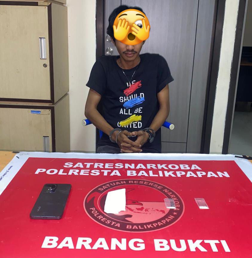 kurir narkoba Balikpapan