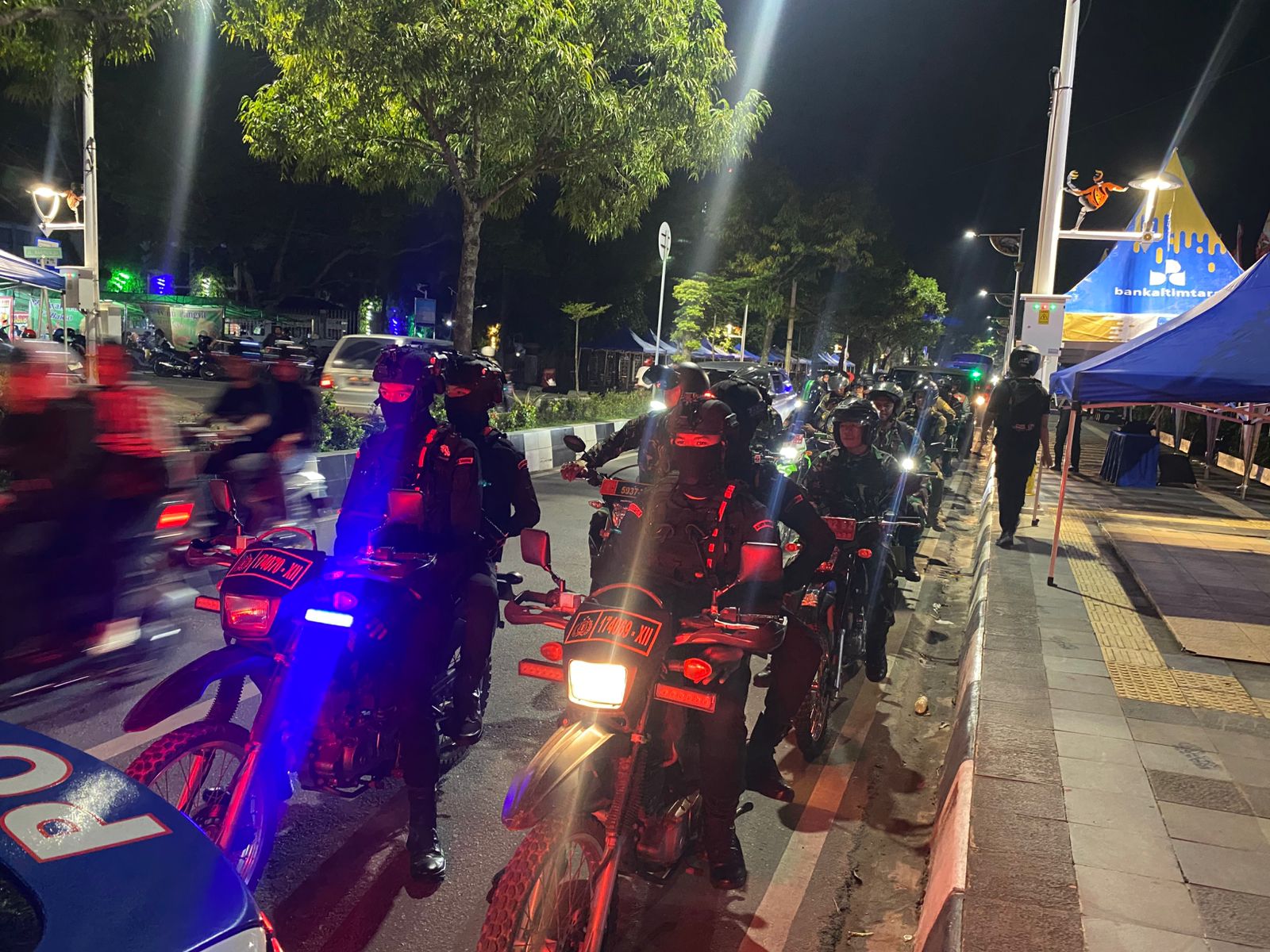 patroli skala besar Samarinda
