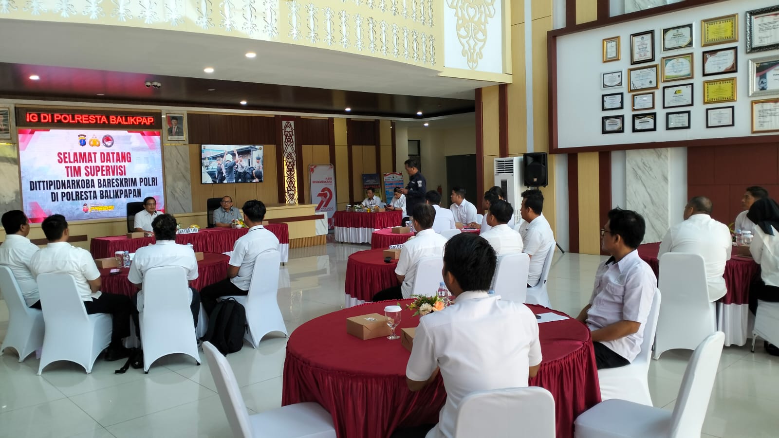 Supervisi Dittipnarkoba Bareskrim Polri