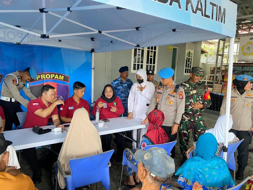 Bakti kesehatan Polda Kaltim