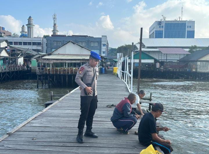 Patroli rutin Satpolairud Balikpapan