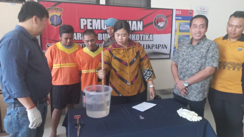 Polres Balikpapan musnahkan narkoba