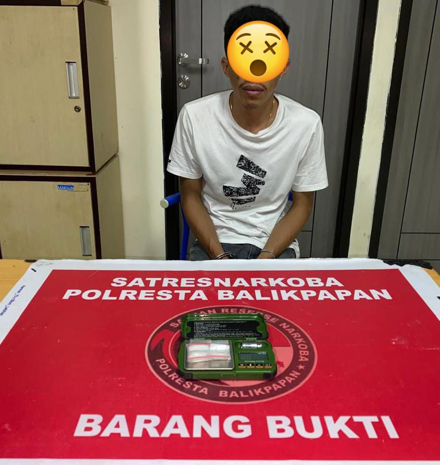 pengedar sabu Balikpapan