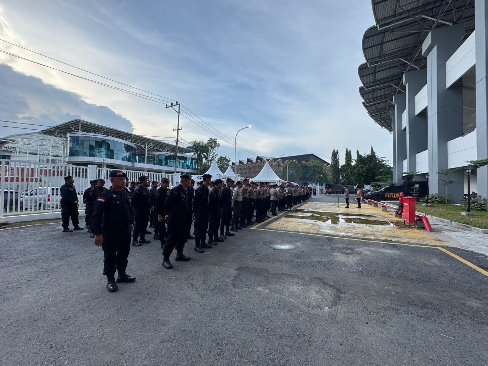 Brimob Kaltim kawal Borneo FC vs Persija