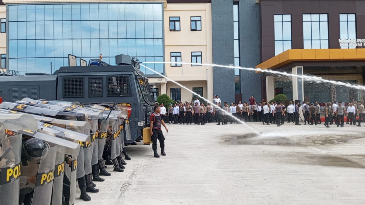 Gladi Sispamkota Polresta Balikpapan