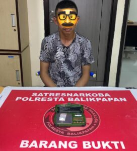 pengedar sabu Balikpapan
