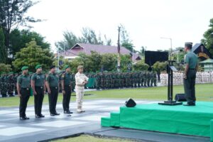 Upacara 17-an Kodam VI/Mulawarman