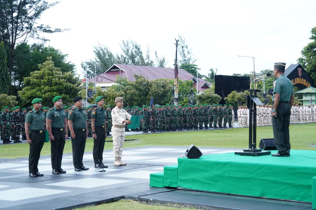 Upacara 17-an Kodam VI/Mulawarman