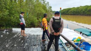 Patroli Brimob Samarinda