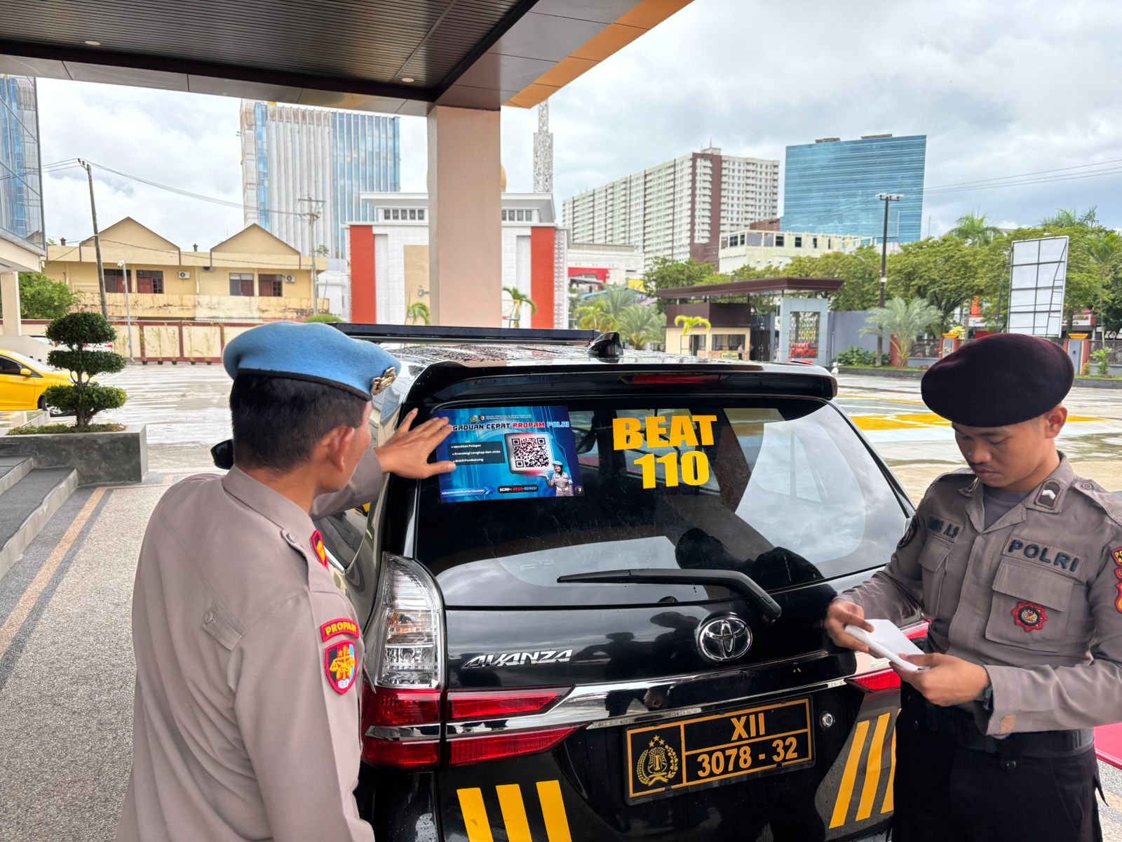 pengaduan online polresta