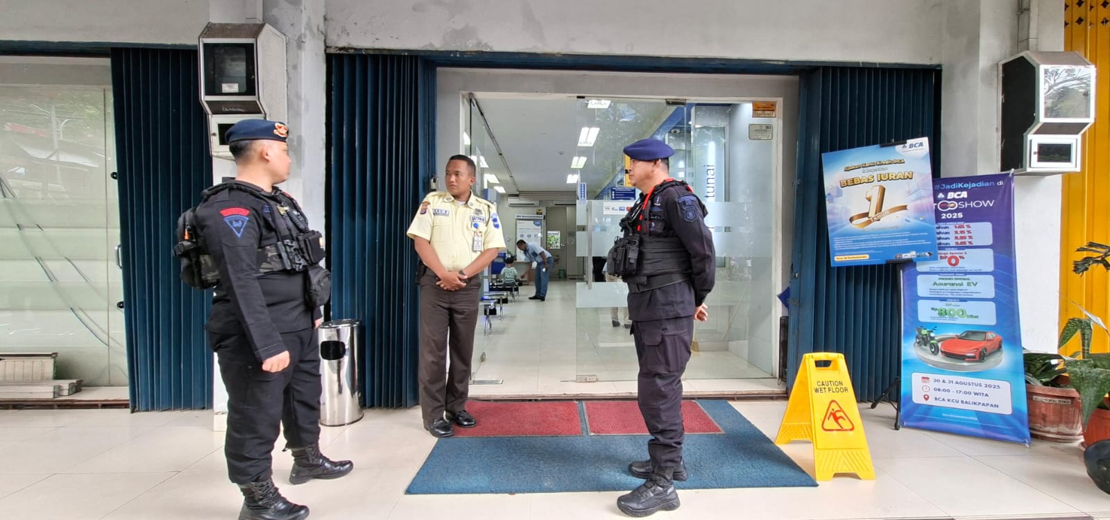 patroli brimob kaltim