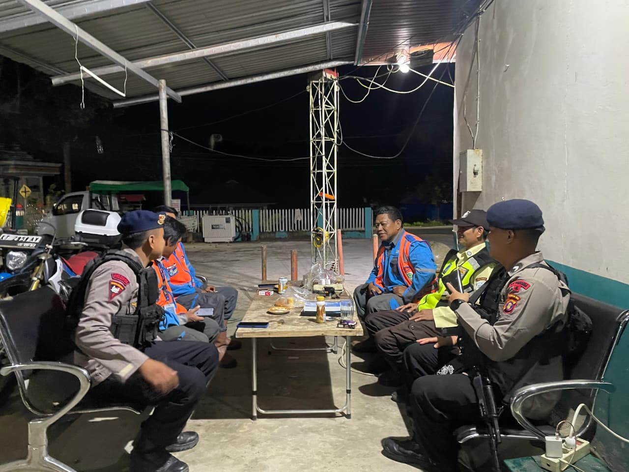 patroli Brimob Samarinda