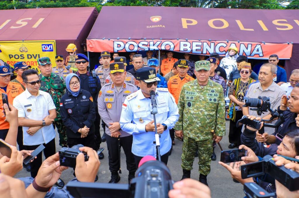 Simulasi bencana Kaltim 2025