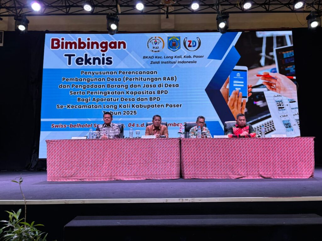 Bimtek perangkat desa Paser