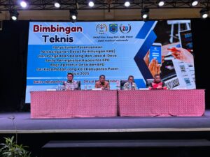 Bimtek perangkat desa Paser