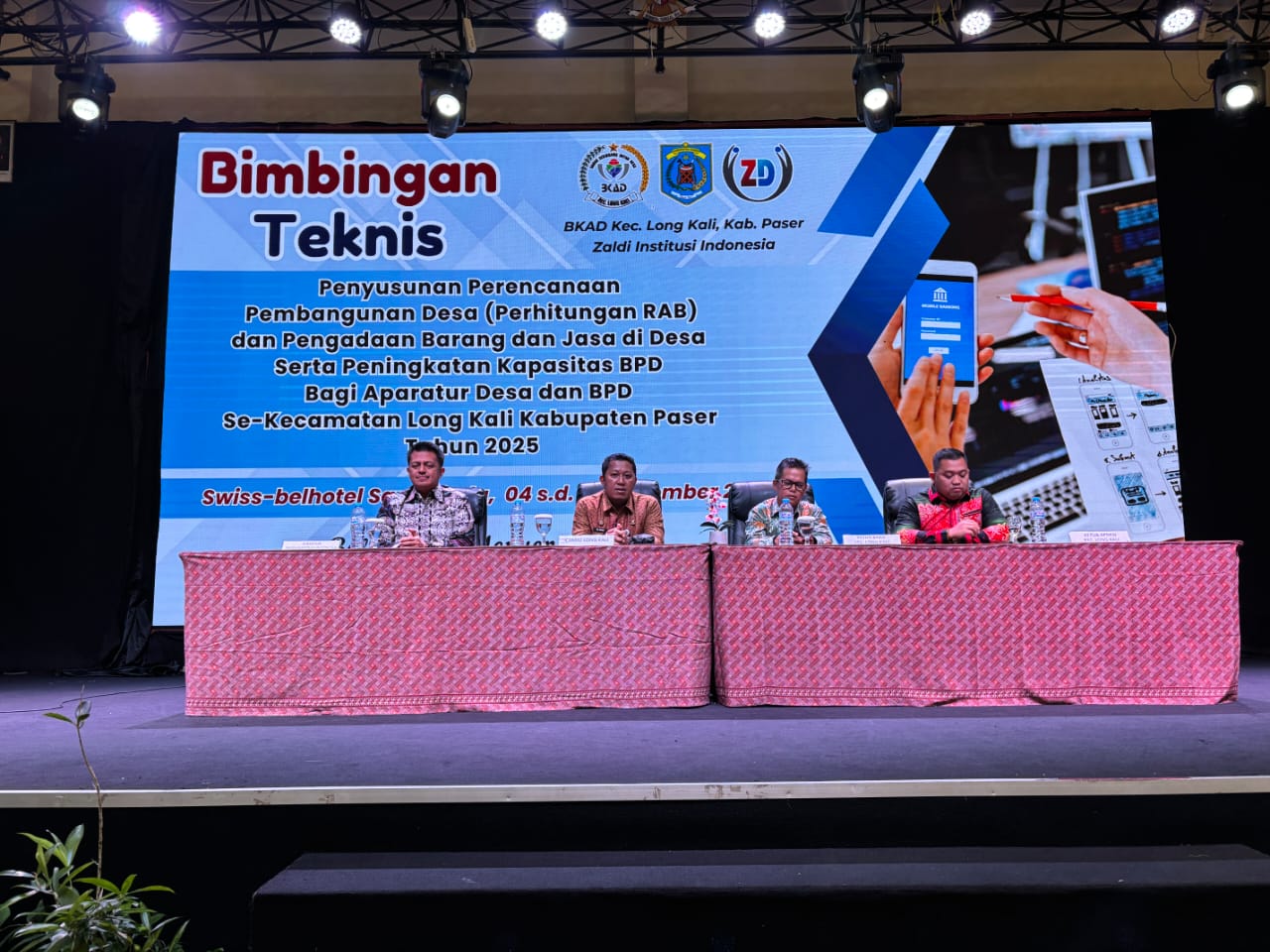 Bimtek perangkat desa Paser