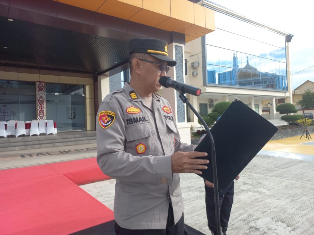 Apel pagi Polresta Balikpapan