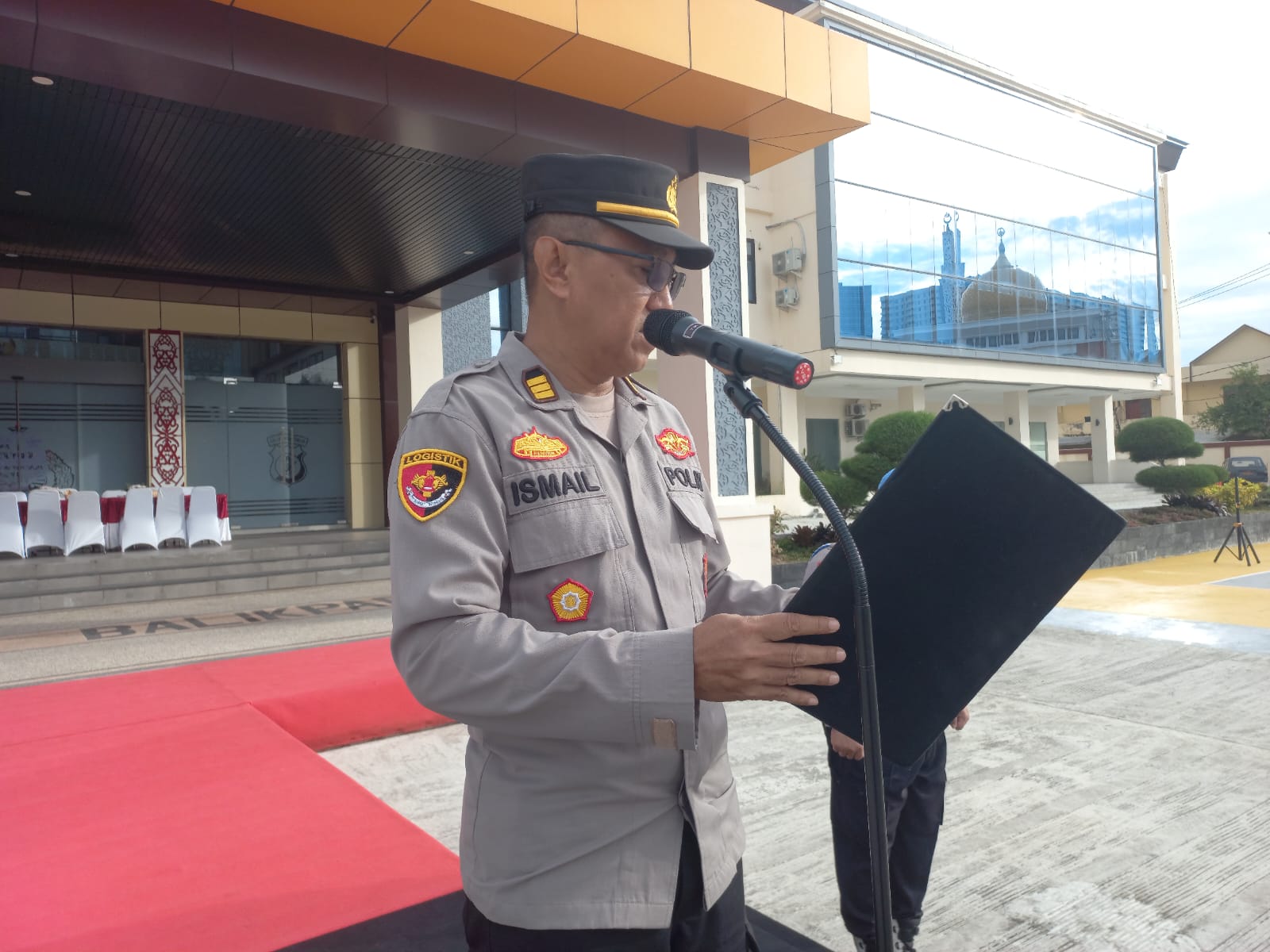 Apel pagi Polresta Balikpapan