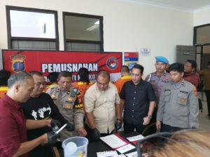 pemusnahan narkoba Balikpapan