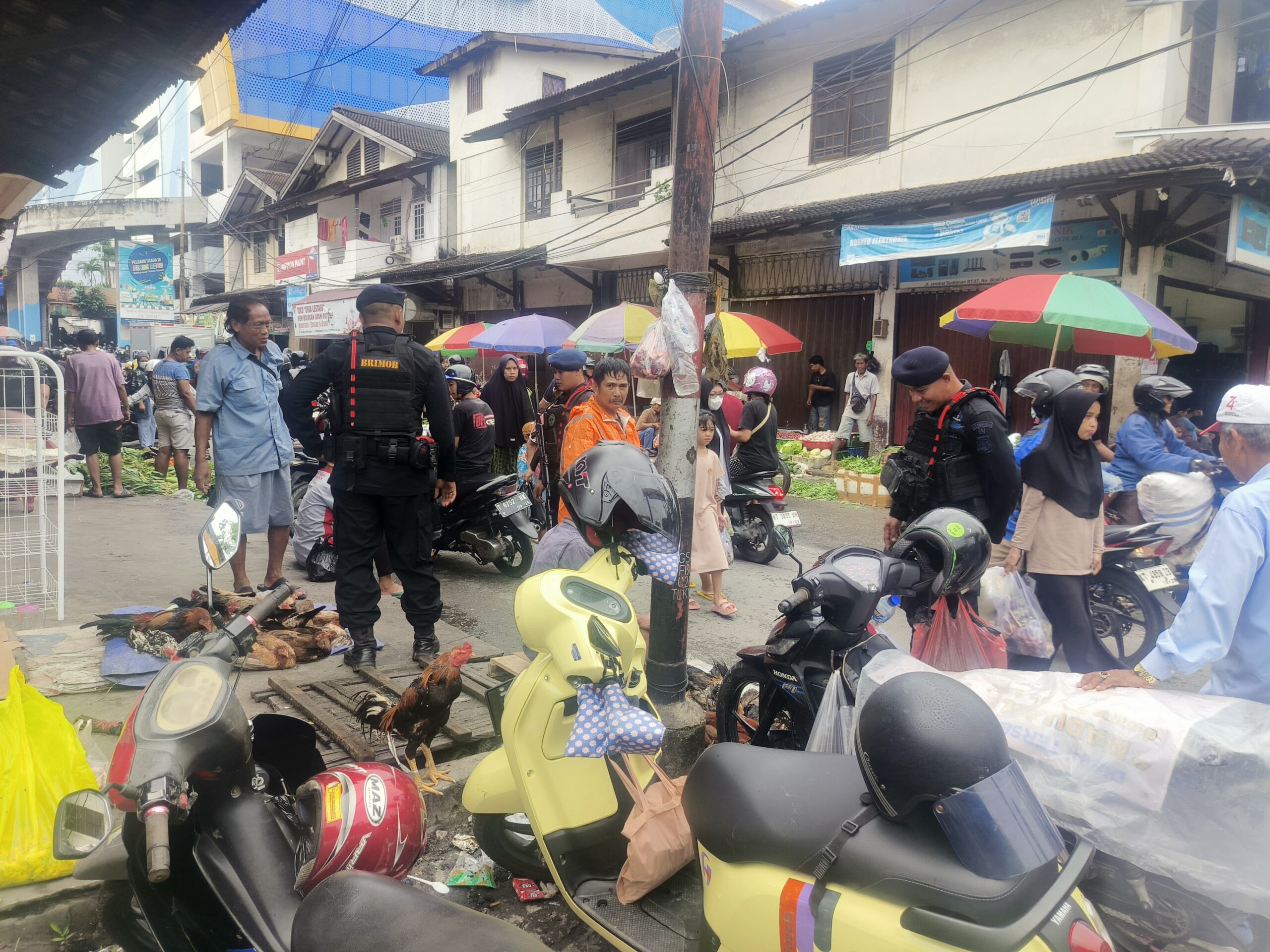 Patroli Brimob Balikpapan