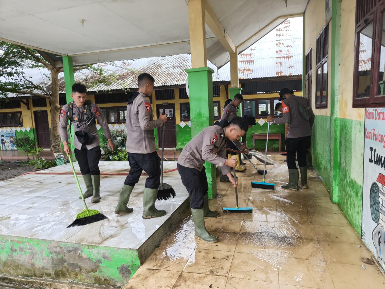 Brimob Kaltim BKO Aceh