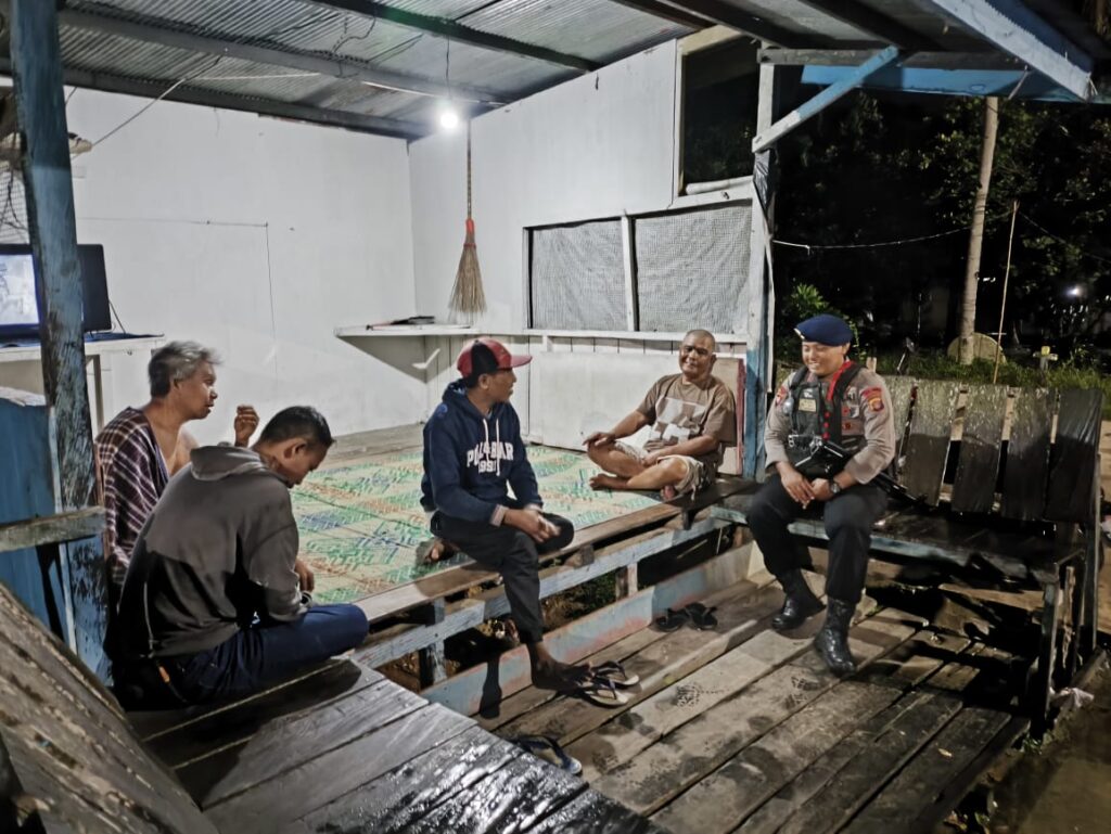 Brimob Kaltim patroli Balikpapan