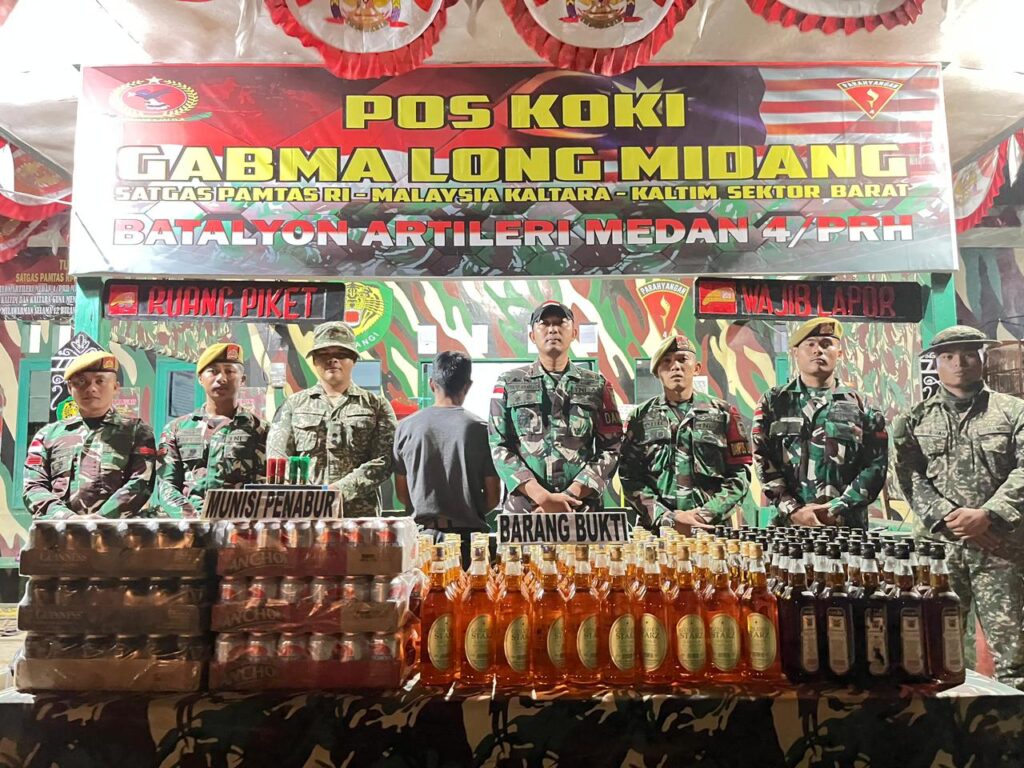 Satgas Pamtas RI Malaysia