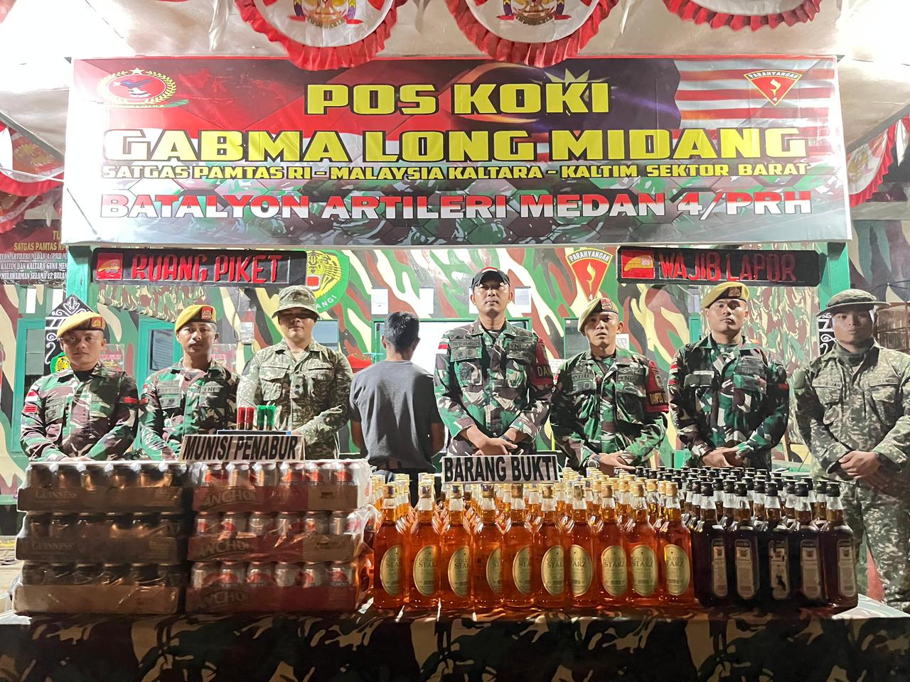 Satgas Pamtas RI Malaysia