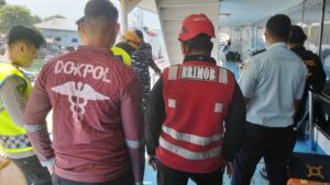 kapal feri miring Balikpapan