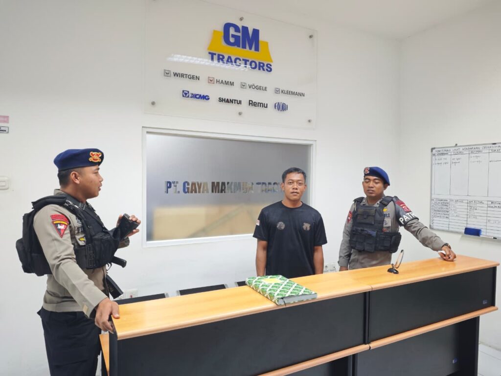 Patroli Brimob Samarinda