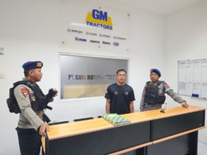 Patroli Brimob Samarinda