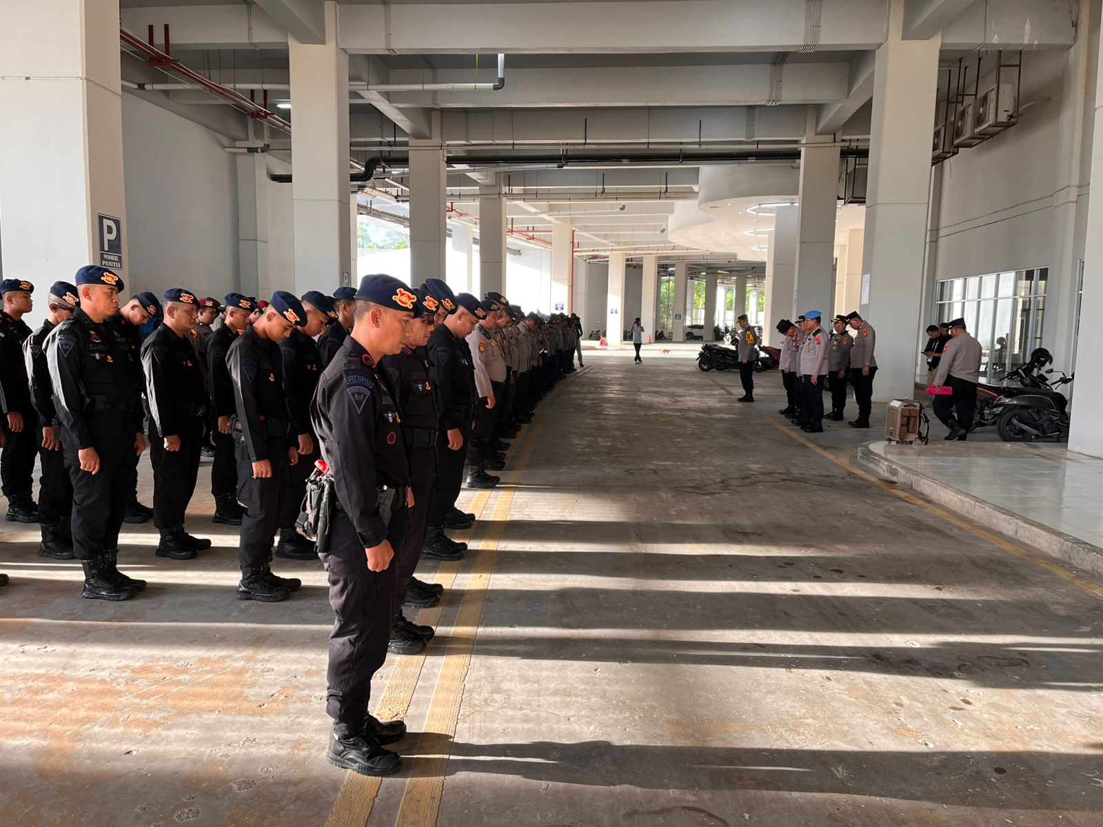 pengamanan Liga 2 Balikpapan