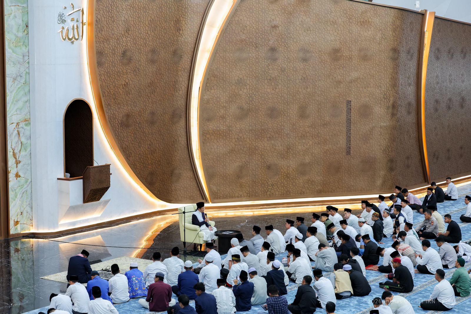 Menteri Agama Tarawih IKN