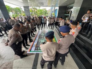 Brimob Kaltim amankan aksi